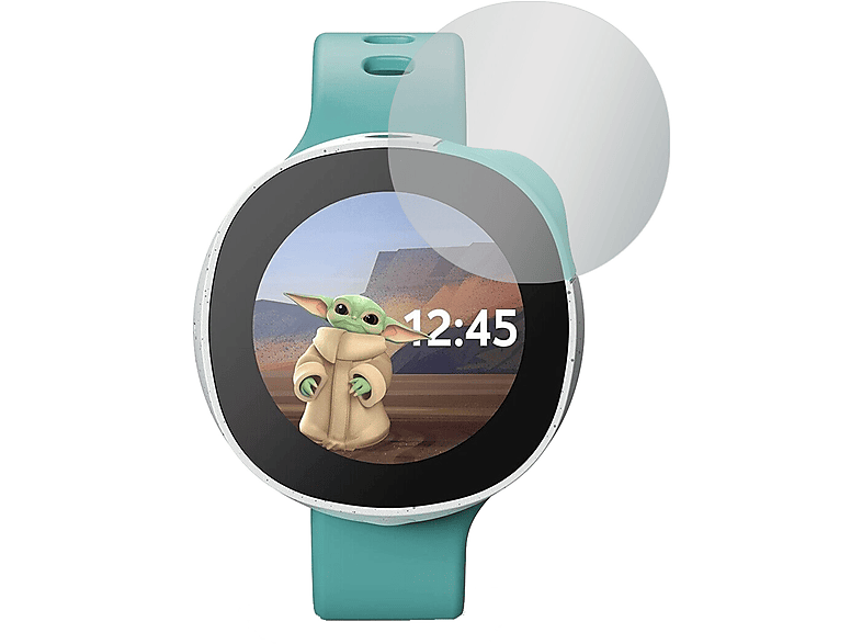SLABO 4 x No Reflexion Displayschutz(für Vodafone Neo Kids Watch) | Smartwatch Schutzfolien & Gläser