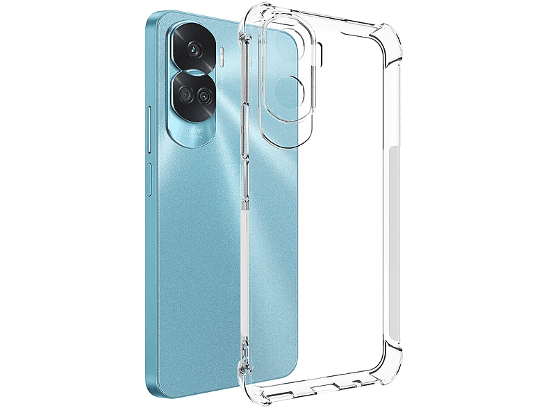MTB MORE ENERGY 90 Backcover, 5G, Transparent Clear Case, Lite Armor Honor