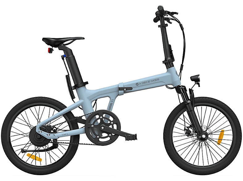 ADO AIR20S Citybike (Laufradgröße: 20 Zoll, Unisex-Rad, 345Wh, Blau)