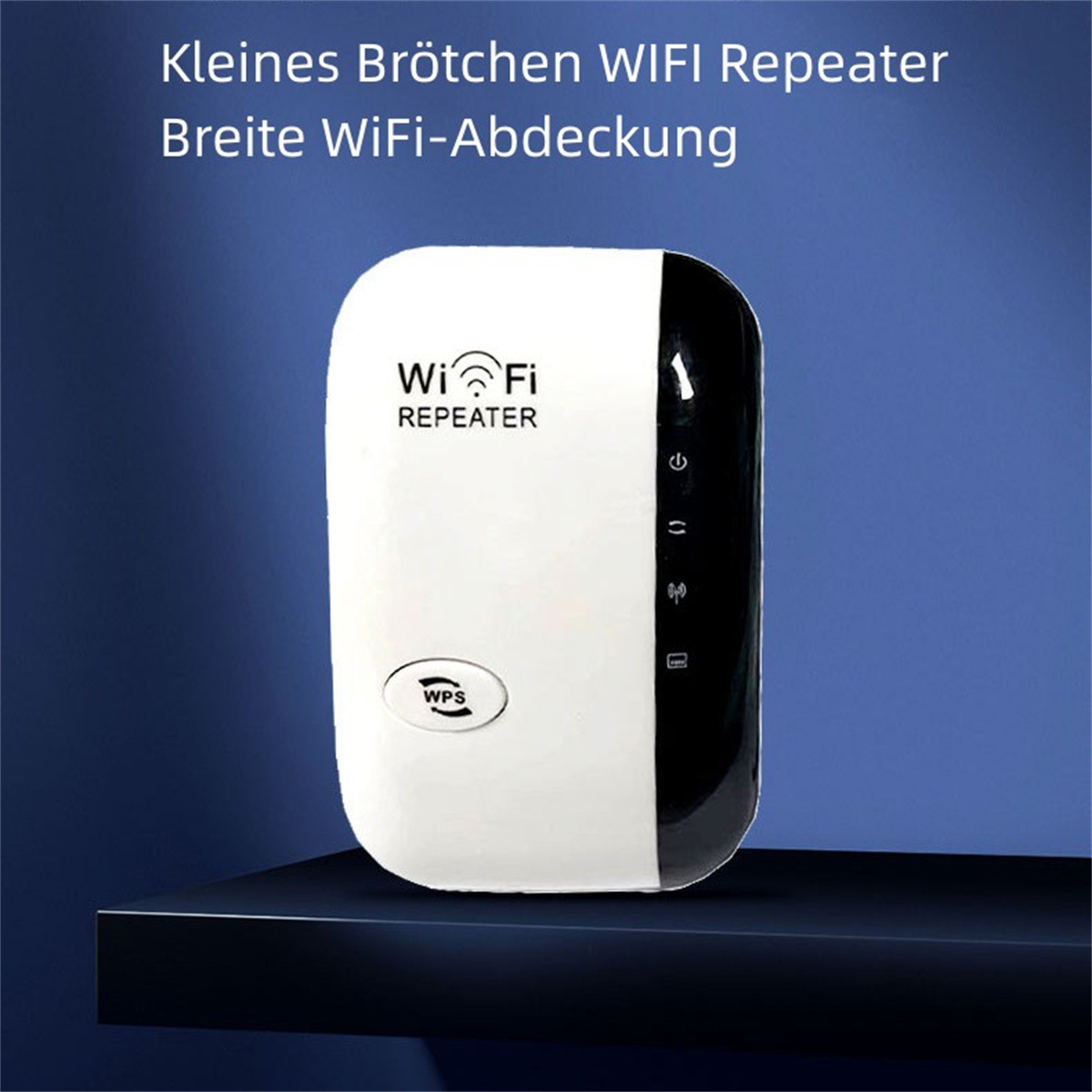 SYNTEK Repeater Weißer WiFi-Signalverstärker Drahtlosnetzwerk-Verstärker Router