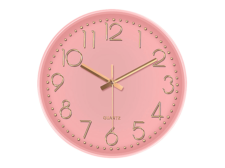 Scale Silent Pink Stereo SYNTEK Wanduhren Wanduhr Wanduhr Digital