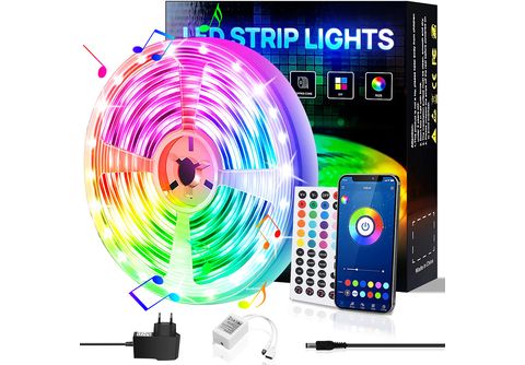 5m LED Band Streifen RGB Stripe Licht-Leiste