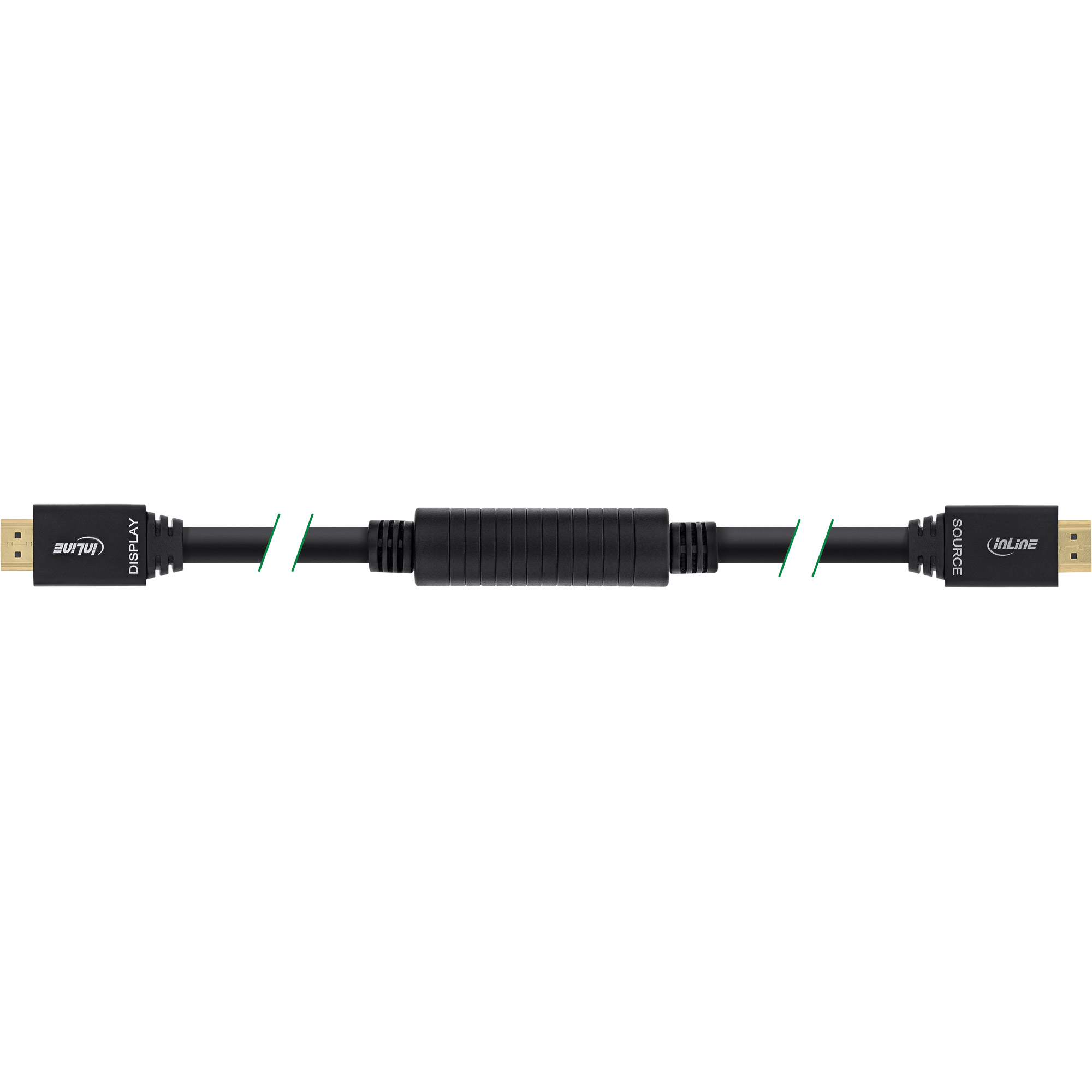 INLINE InLine® HDMI Kabel, Ethernet, mit / HDMI-High Speed HDMI Stecker, Stecker