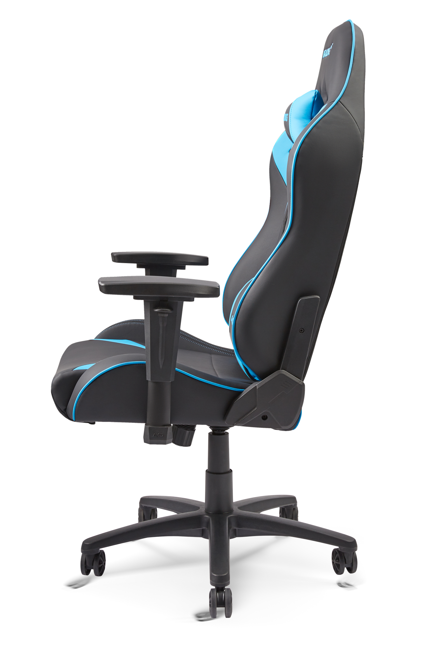 black Gaming-Stuhl, schwarz/blau SX AKRACING blue Core