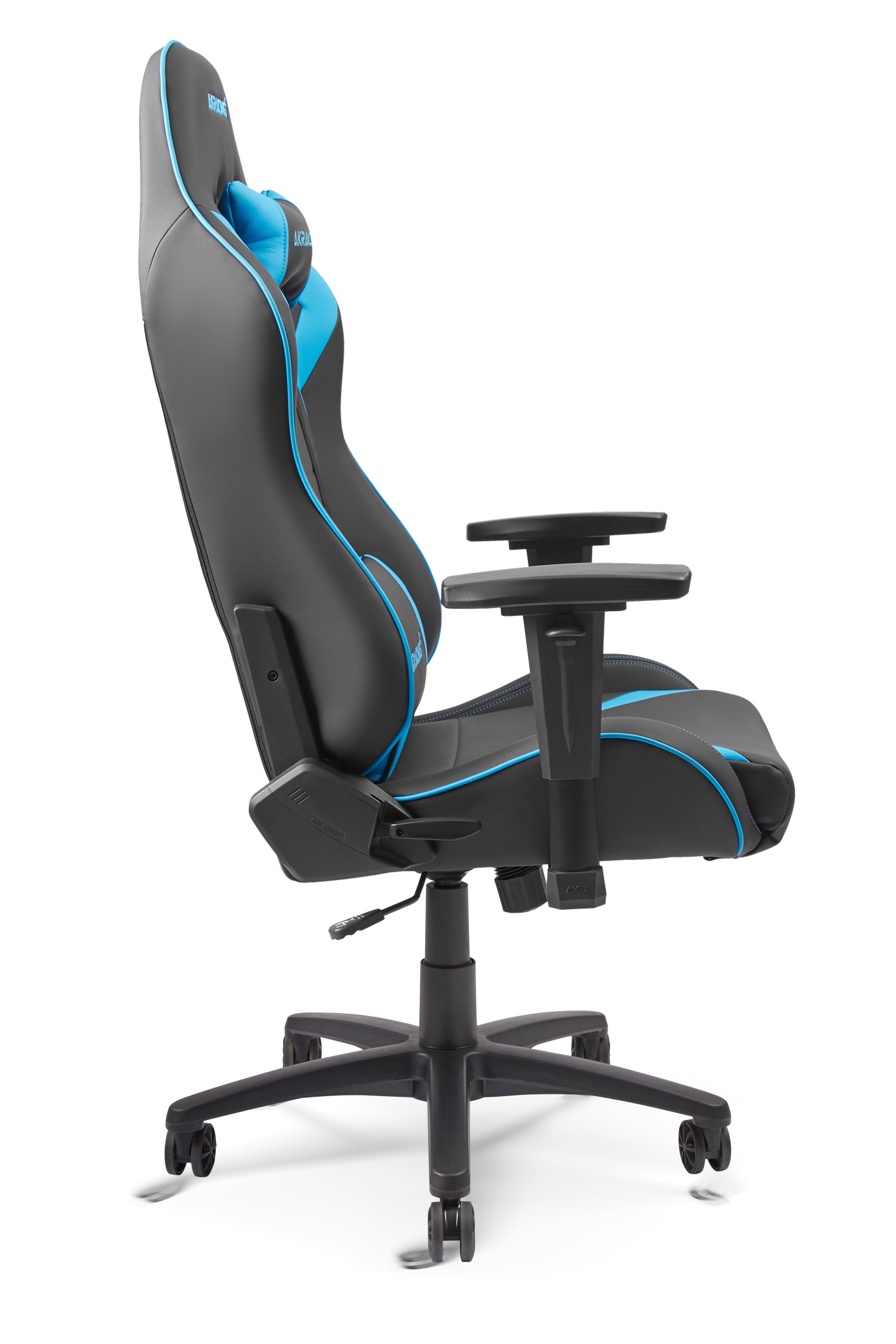 black Gaming-Stuhl, schwarz/blau SX AKRACING blue Core