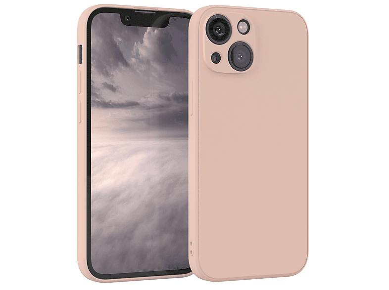 EAZY CASE Rosa Silikon Matt, Backcover, 13 Altrosa Mini, Handycase Apple, iPhone TPU 