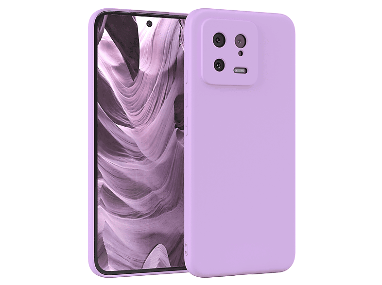 Lila 13, Lavendel CASE Handycase Backcover, EAZY Xiaomi, TPU Silikon Matt,