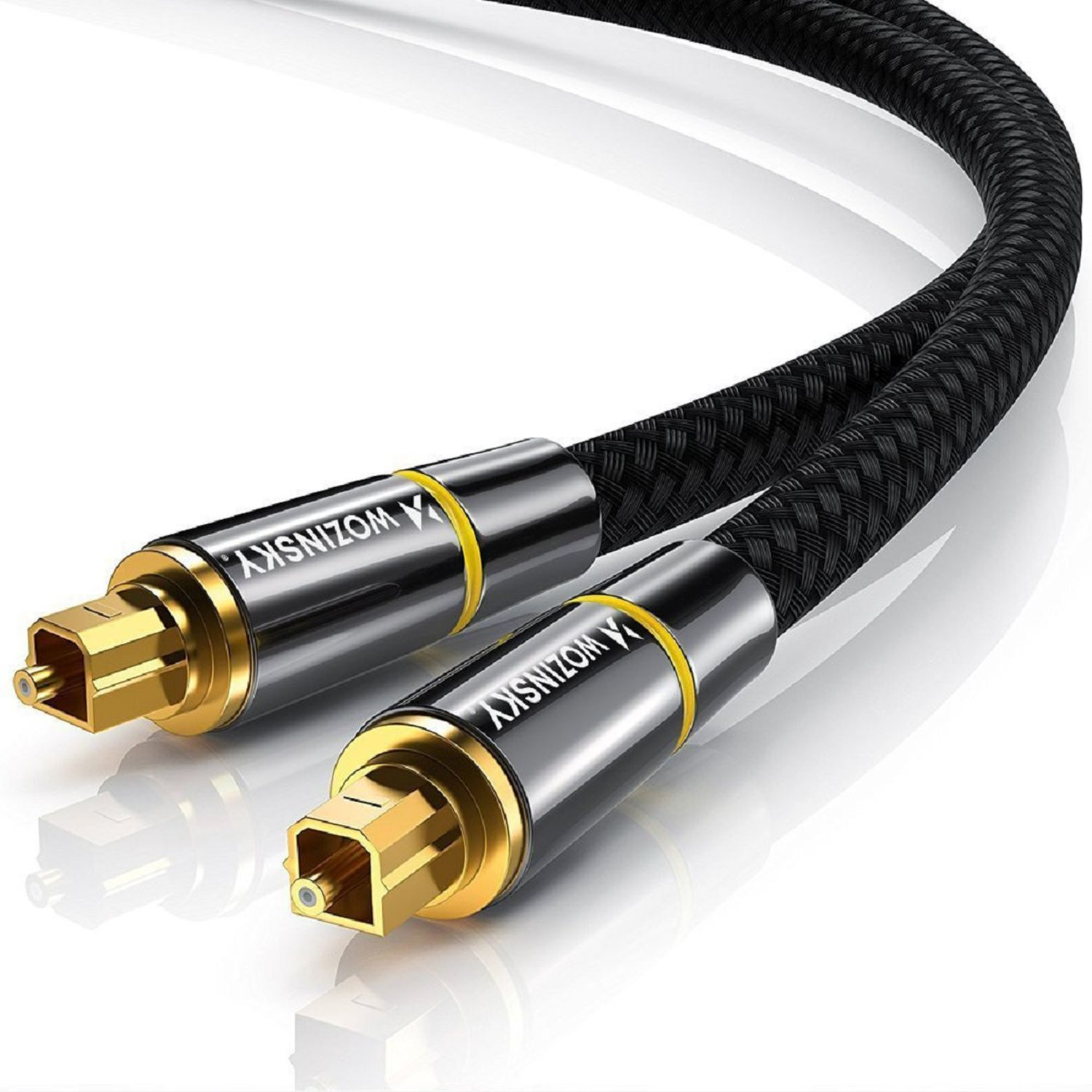 Audiokabel, WOZINSKY WOPT-20 Schwarz