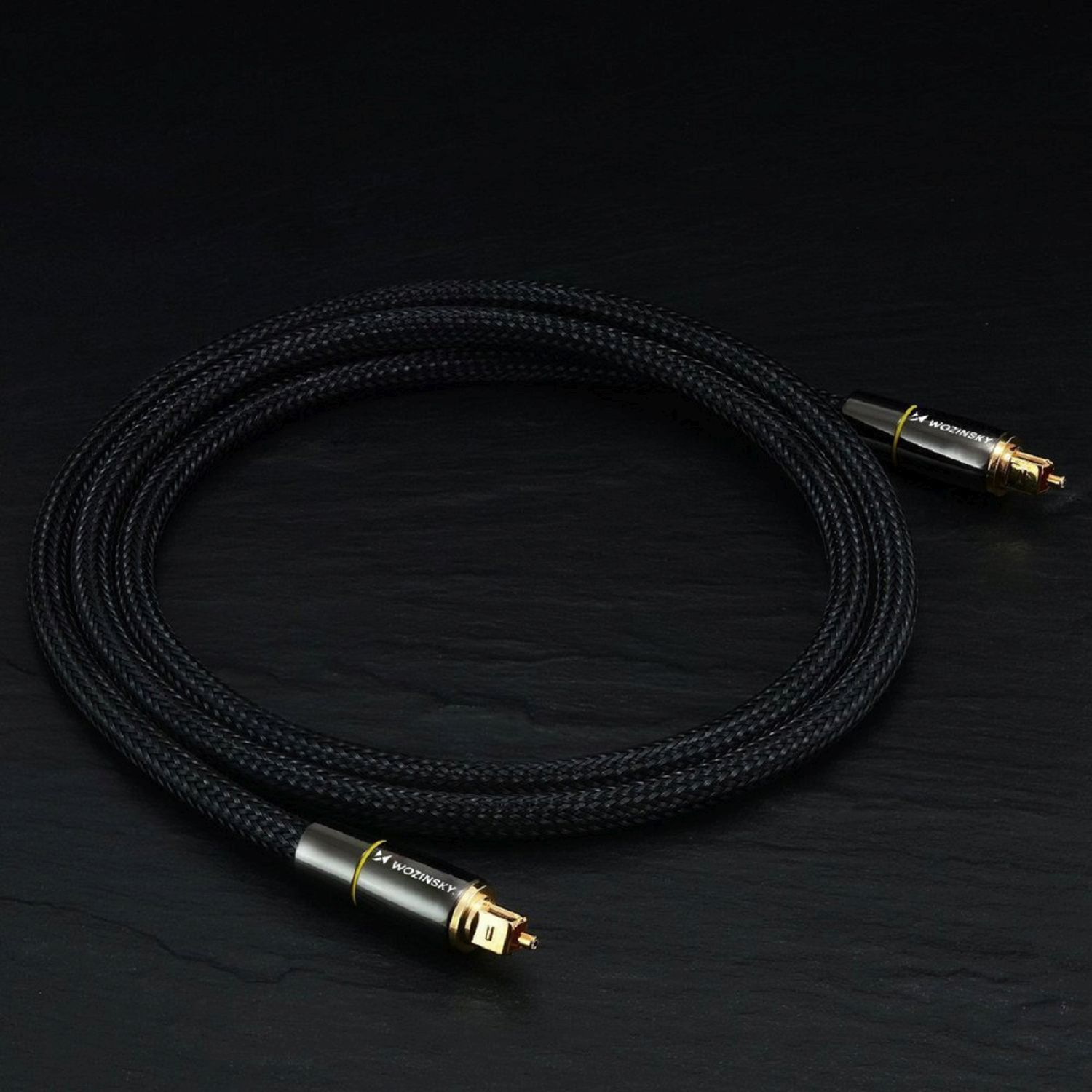 WOZINSKY WOPT-30 Audiokabel, Schwarz