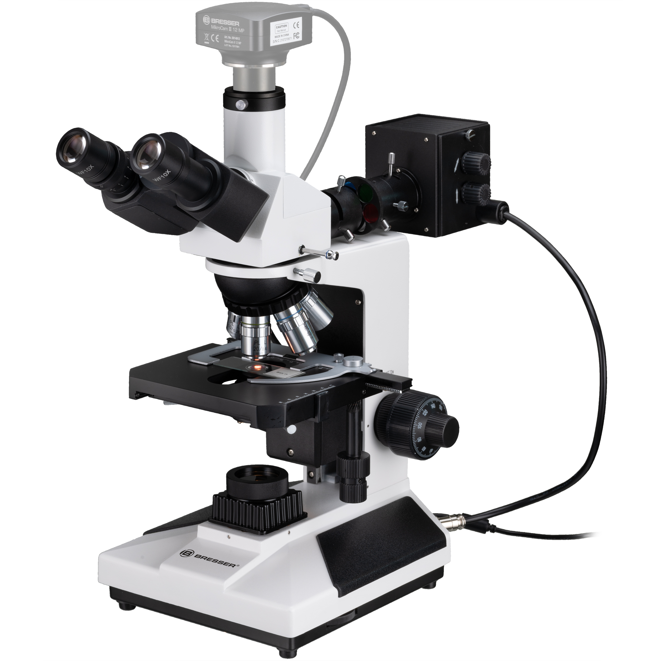 BRESSER 40-600x ADL 601 P Mikroskop Science