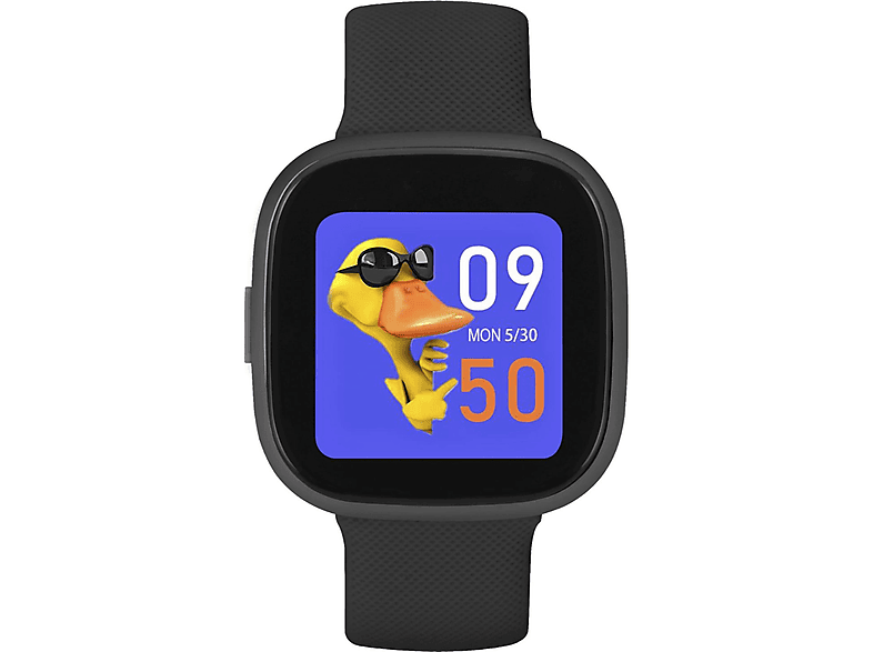 GARETT Fit Schwarz ELECTRONICS Smartwatch Plastik, Kids