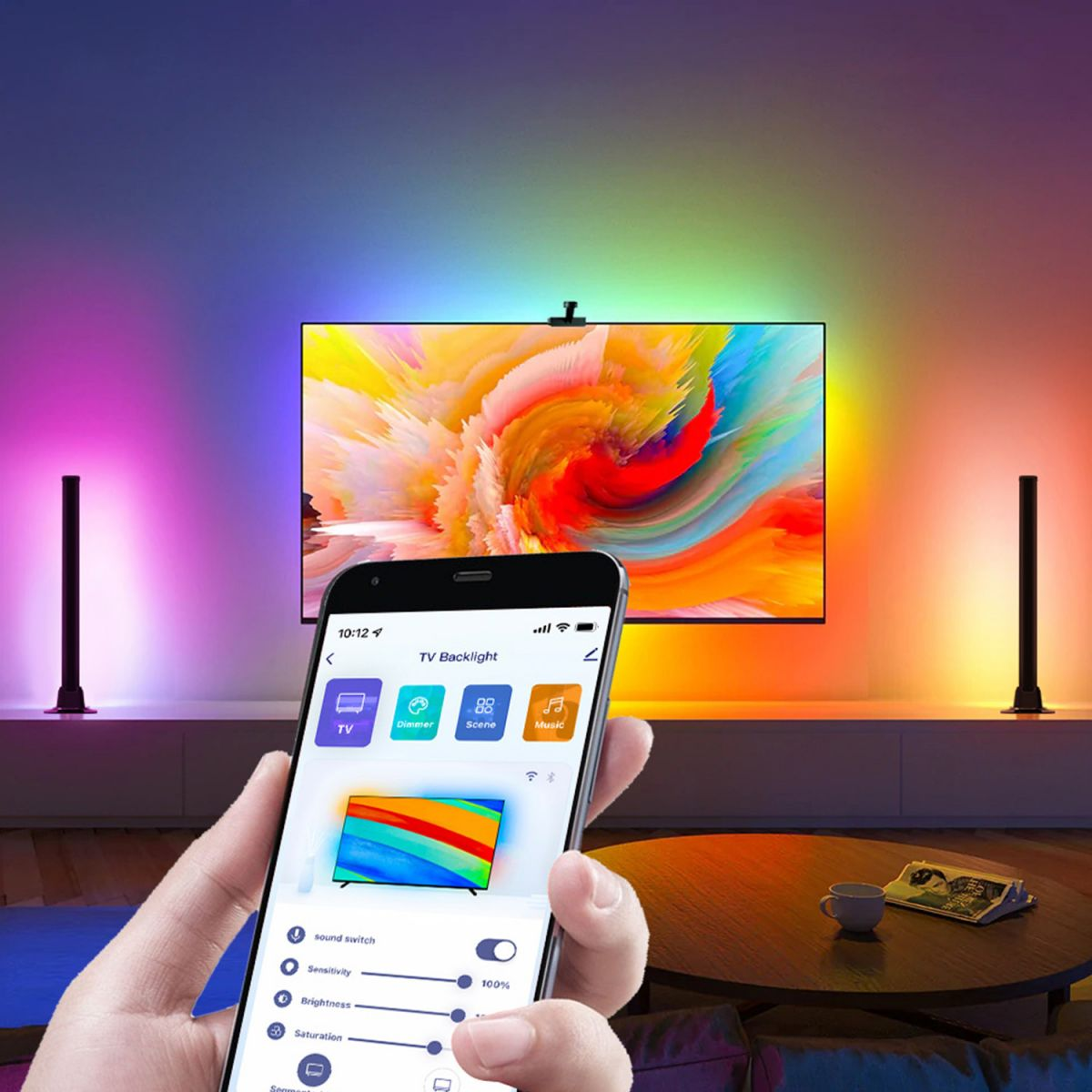 LAMON Bluetooth APP, Stück Stripe LED 2