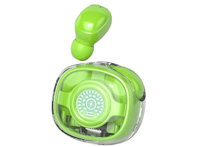 intelligente HiFi automatische Geräuschunterdrückung, Kopfhörer In-ear Bluetooth ENBAOXIN Bluetooth In-Ear - Bluetooth grün Kopfhörer Sound,