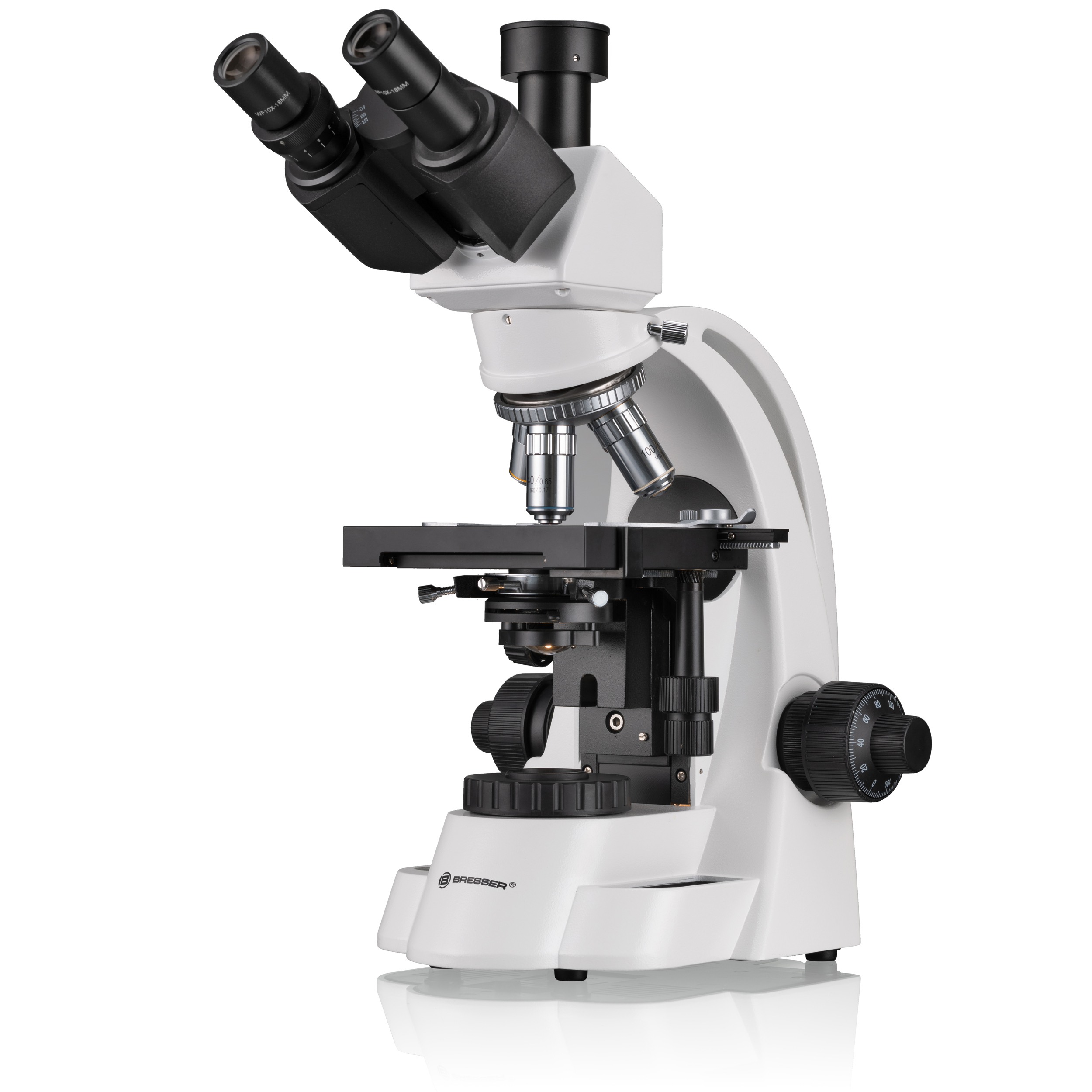 BRESSER Mikroskop Trinokulares 40-1000x Bioscience