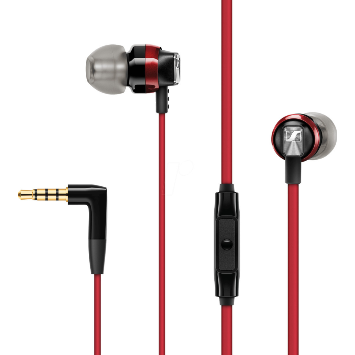 Sennheiser Rot rot AUX Kabelgebunden 300S SENNHEISER In-ear Kopfhörer In-Ear 3,5 Kopfhörer CX mm, Headset Klinke