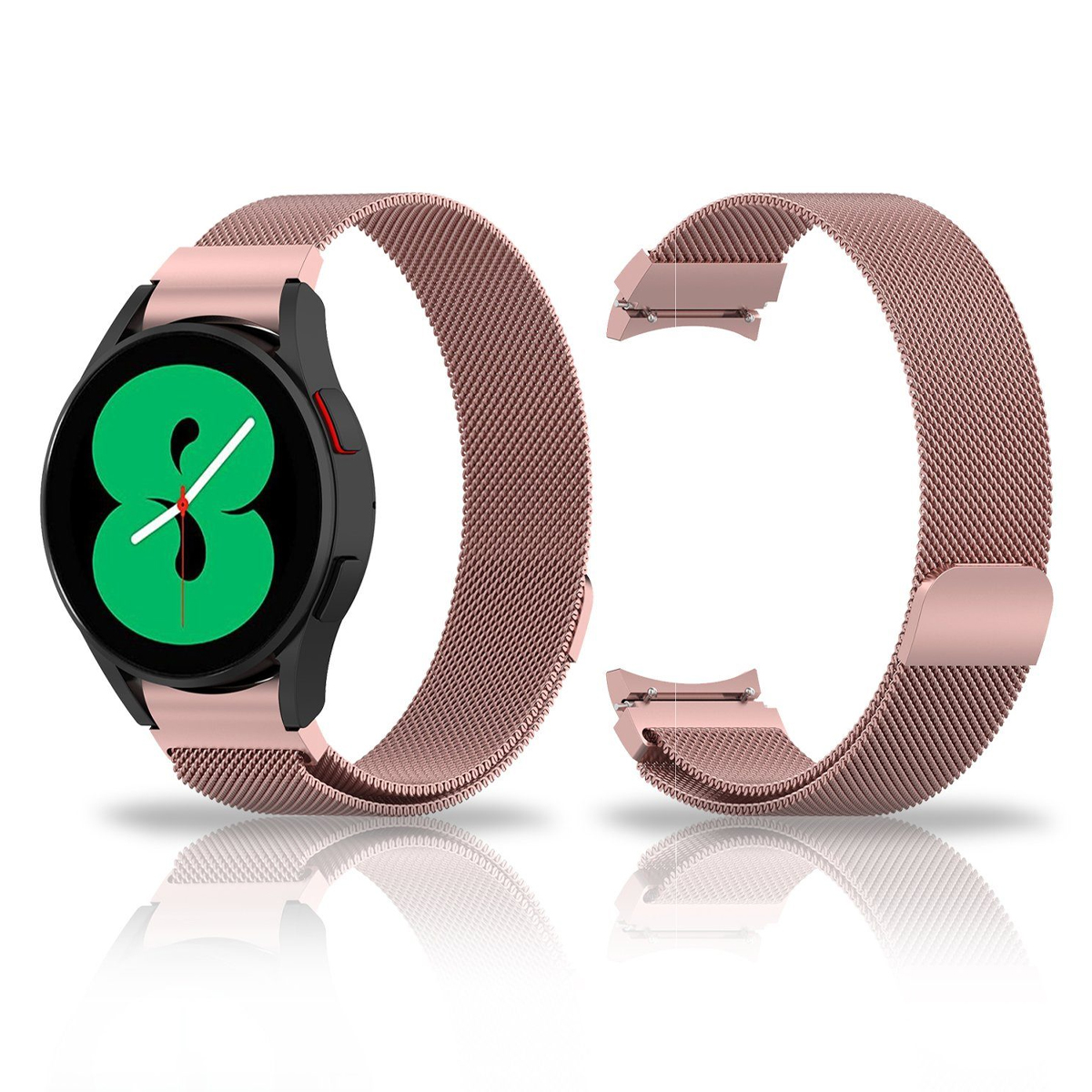 22mm, Samsung DIIDA Uhrenarmband,Watch Samsung, Mailänder Band,für Smartwatch-Armband Rosa Smartwatch Watch5/4, Watch Galaxy Armbänder, Rose