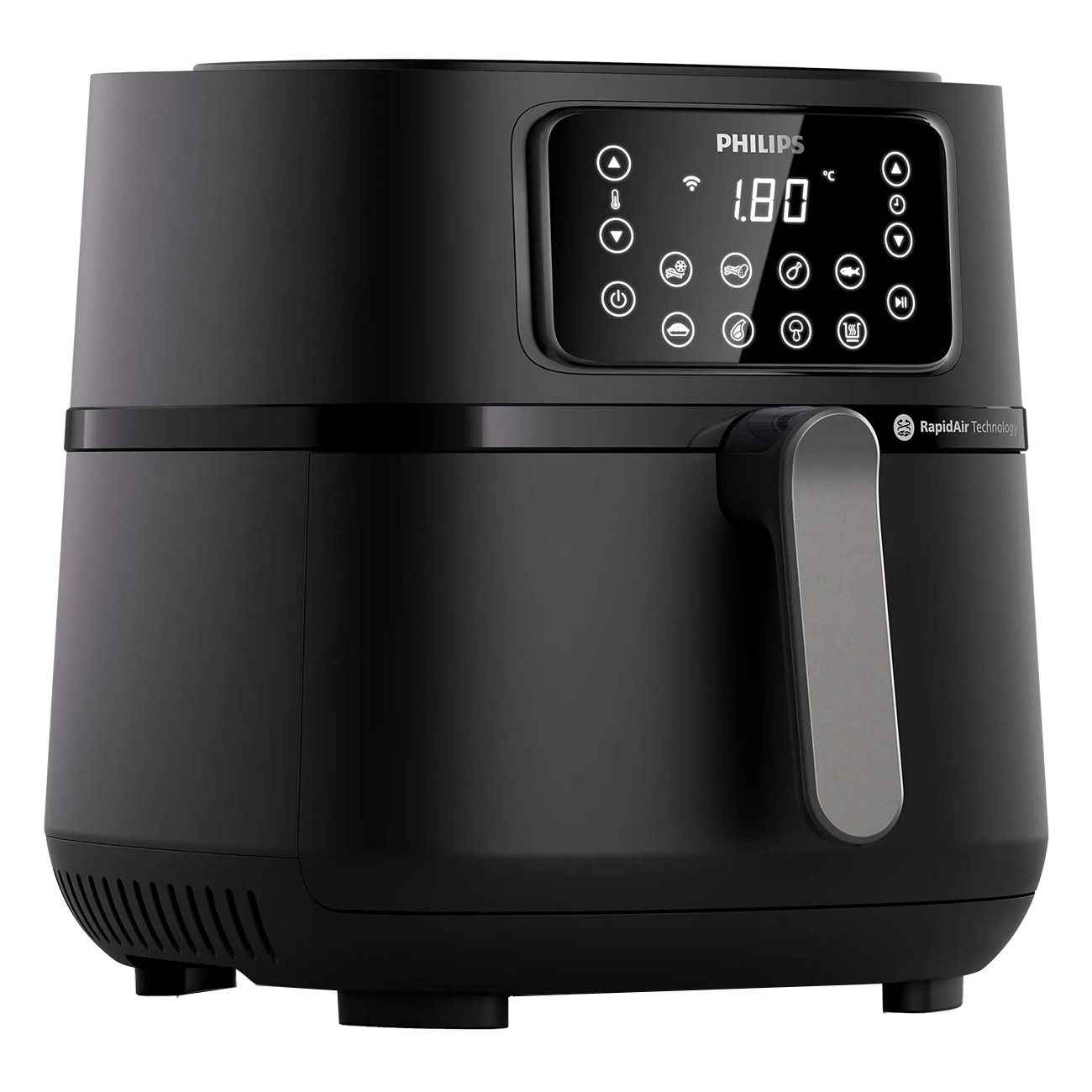 Frytkownica beztłuszczowa PHILIPS HD9285/93 Czarny, Srebrny