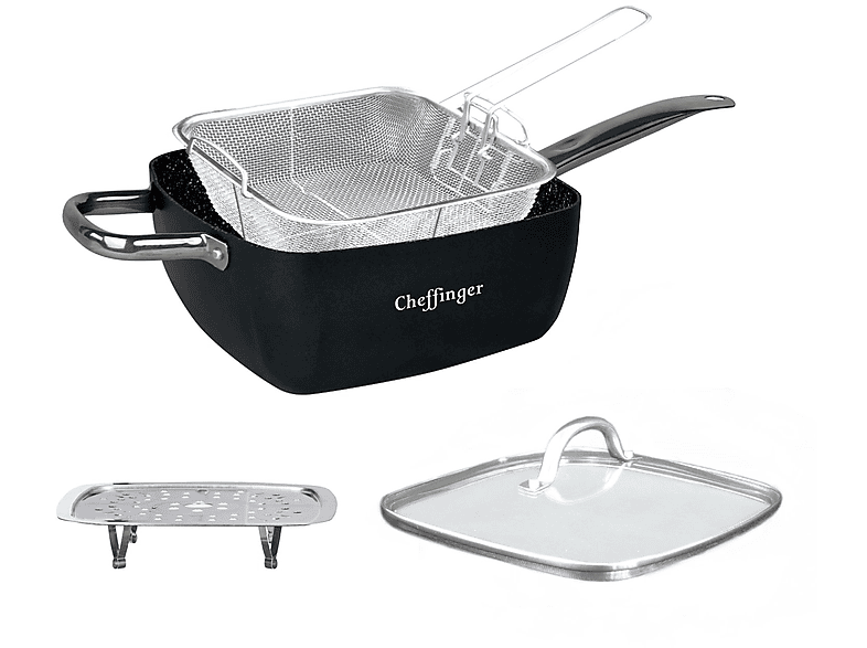 Sonstige 9,5 Beschichtung) Beschichtung: x CHEFFINGER 24 cm (Aluminium, Pfanne 24 x