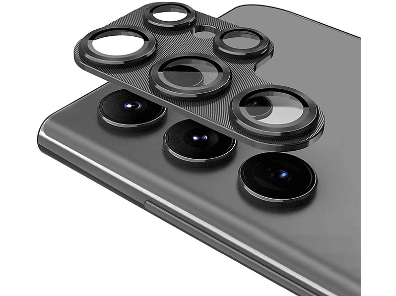 WIGENTO Back Kamera Aluminiumlegierung & Schutzglas(für Hart Galaxy H9 Ultra) Samsung Glas S23