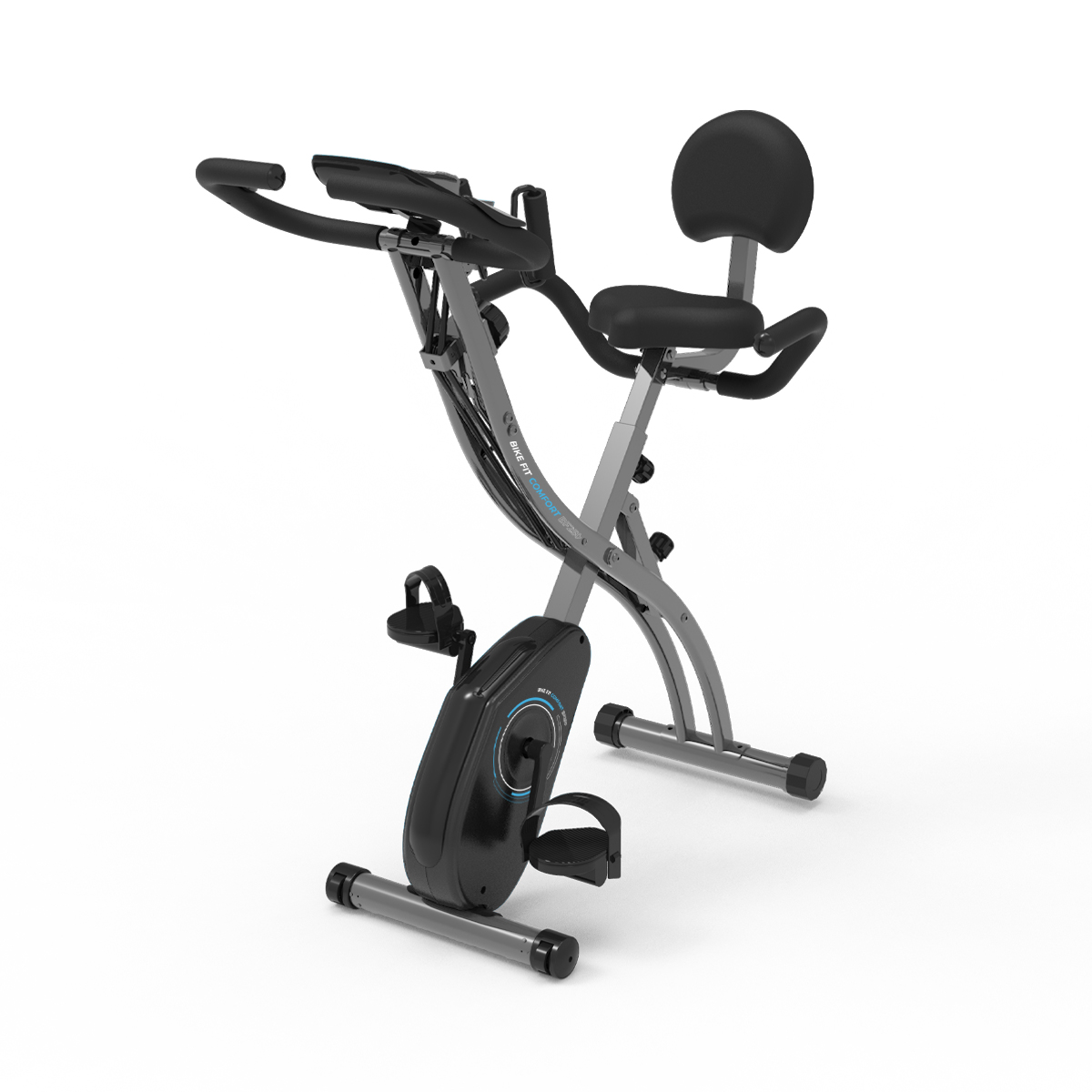 PRIXTON BF250 Heimtrainer, Schwarz