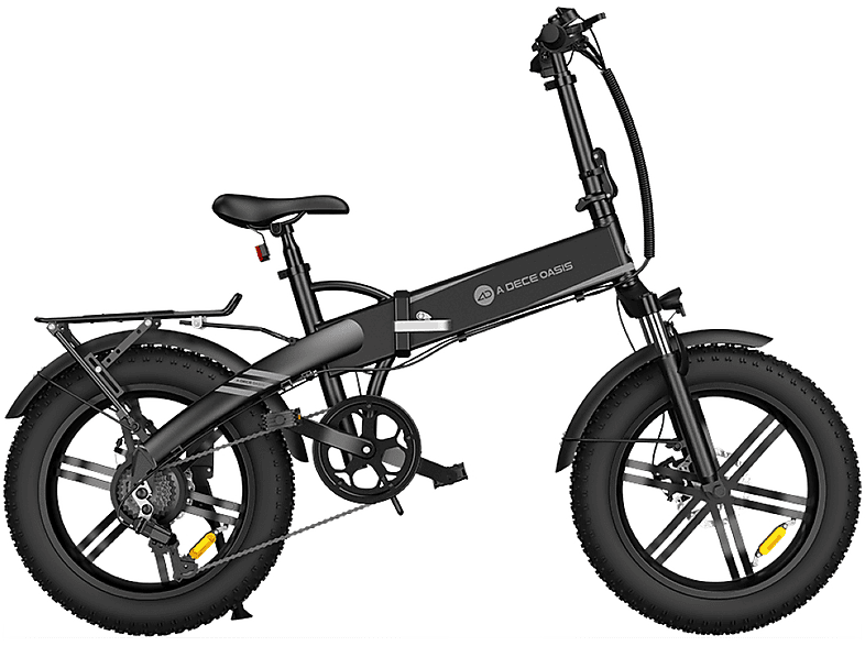 ADO A20F XE Citybike (Laufradgröße: 20 Zoll, Unisex-Rad, 374Wh, Schwarz)