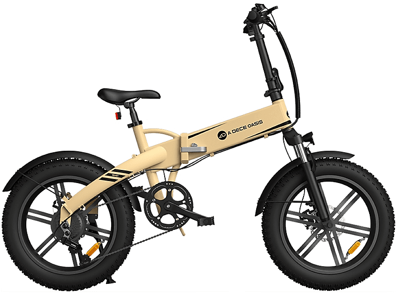ADO Beast 20F Crossrad (Laufradgröße: 20 Zoll, Unisex-Rad, 522Wh, Sand)