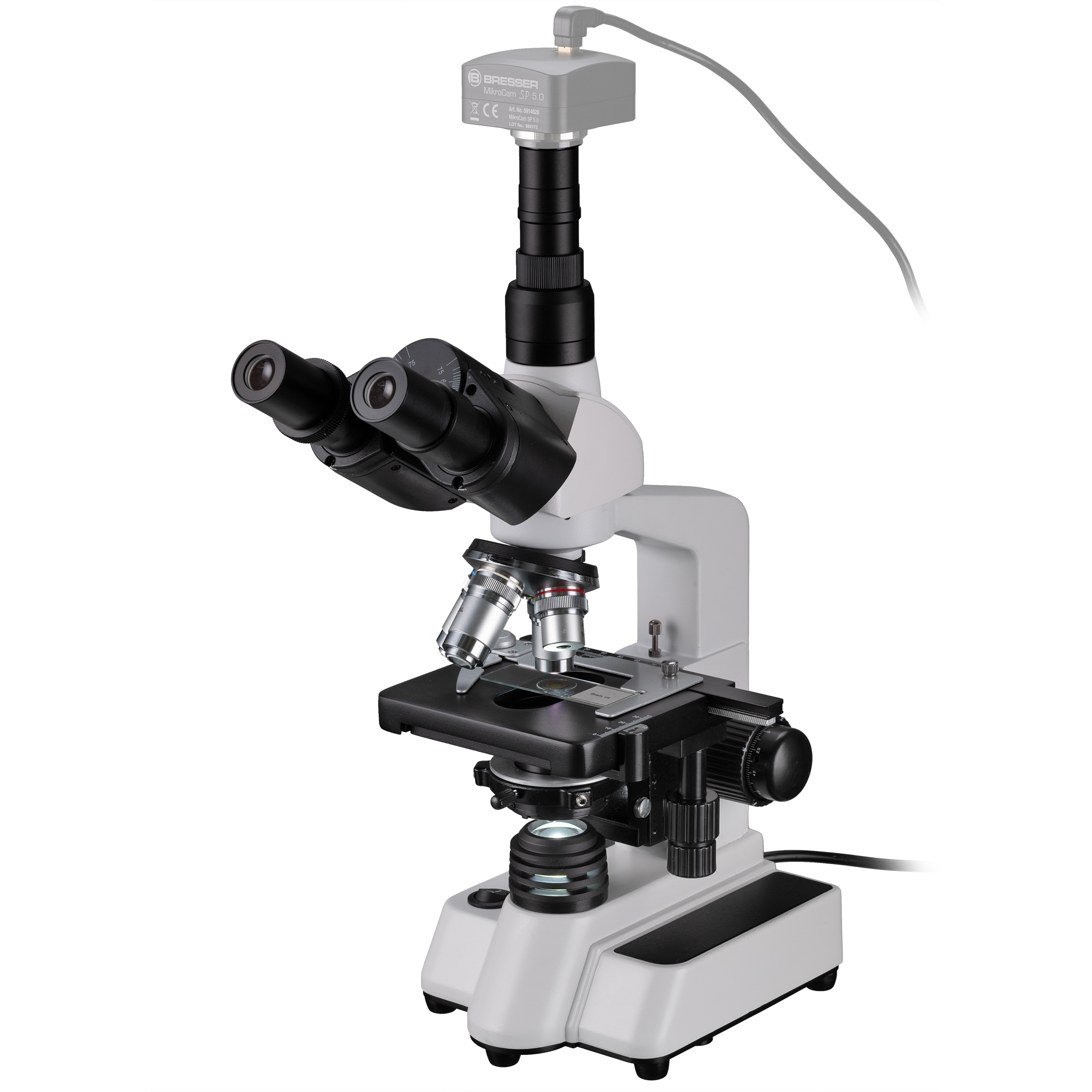 40-1000x Researcher BRESSER Trino Mikroskop