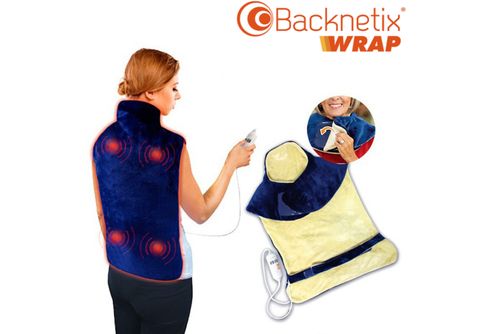 BEST DIRECT Backnetix® Wrap L/XL Heizdecke mit Massage Heizdecke