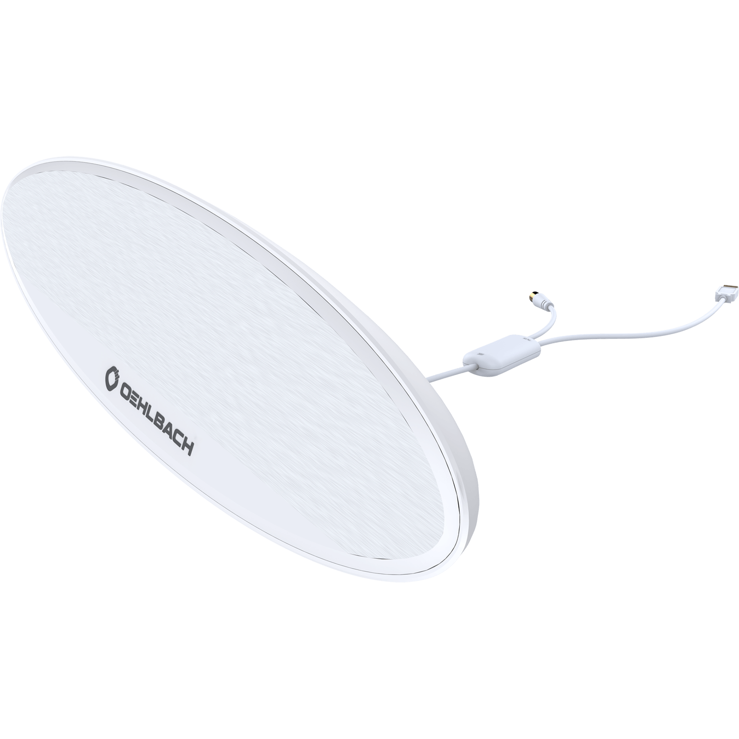 OEHLBACH SCOPE ANTENNE OVAL Antenne DVB-T2 DVB-T2 HD WEISS