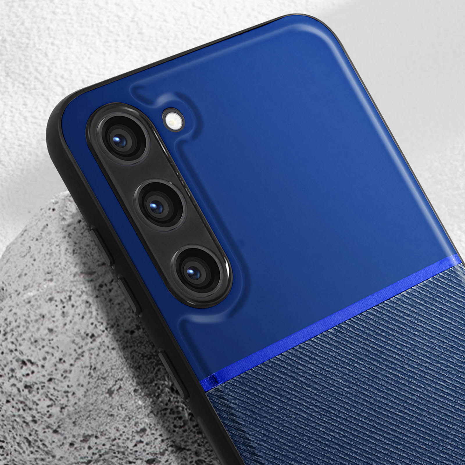 AVIZAR Noble Blau Series, S23, Backcover, Galaxy Samsung