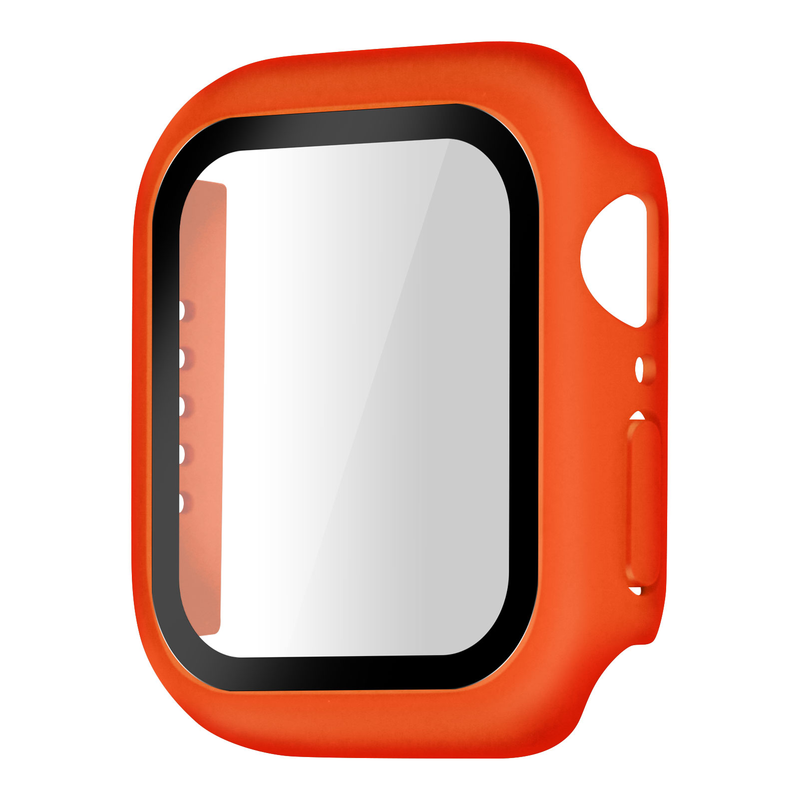 Series Schutzhülle Full Apple, AVIZAR Apple 7, Orange Cover, Watch Bilschirmschutz, mit