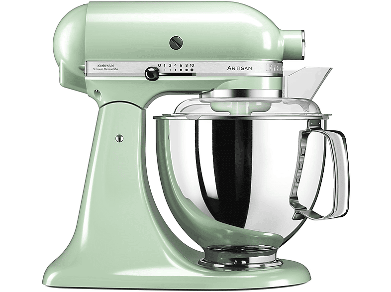 KITCHENAID 5KSM175PSEPT ARTISAN PISTAZIE Küchenmaschine Pistazie (Rührschüsselkapazität: 4,8 l, 300 Watt)