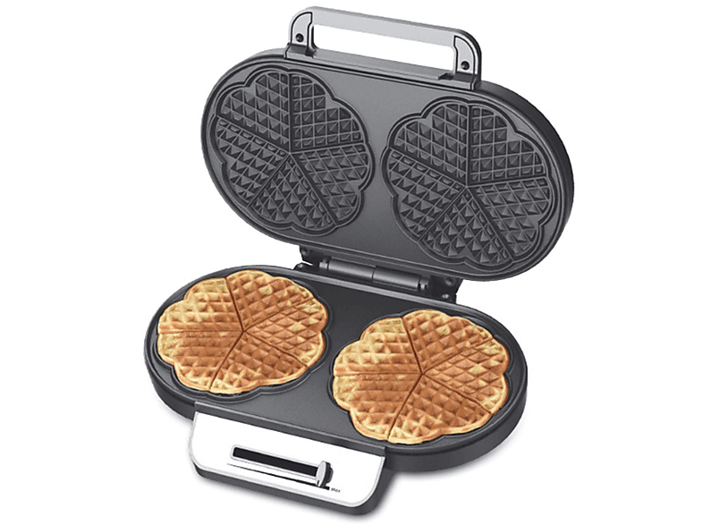  Waffle Maker Cecotec Fun Gofrestone Sphere 1000W Blanco Plata