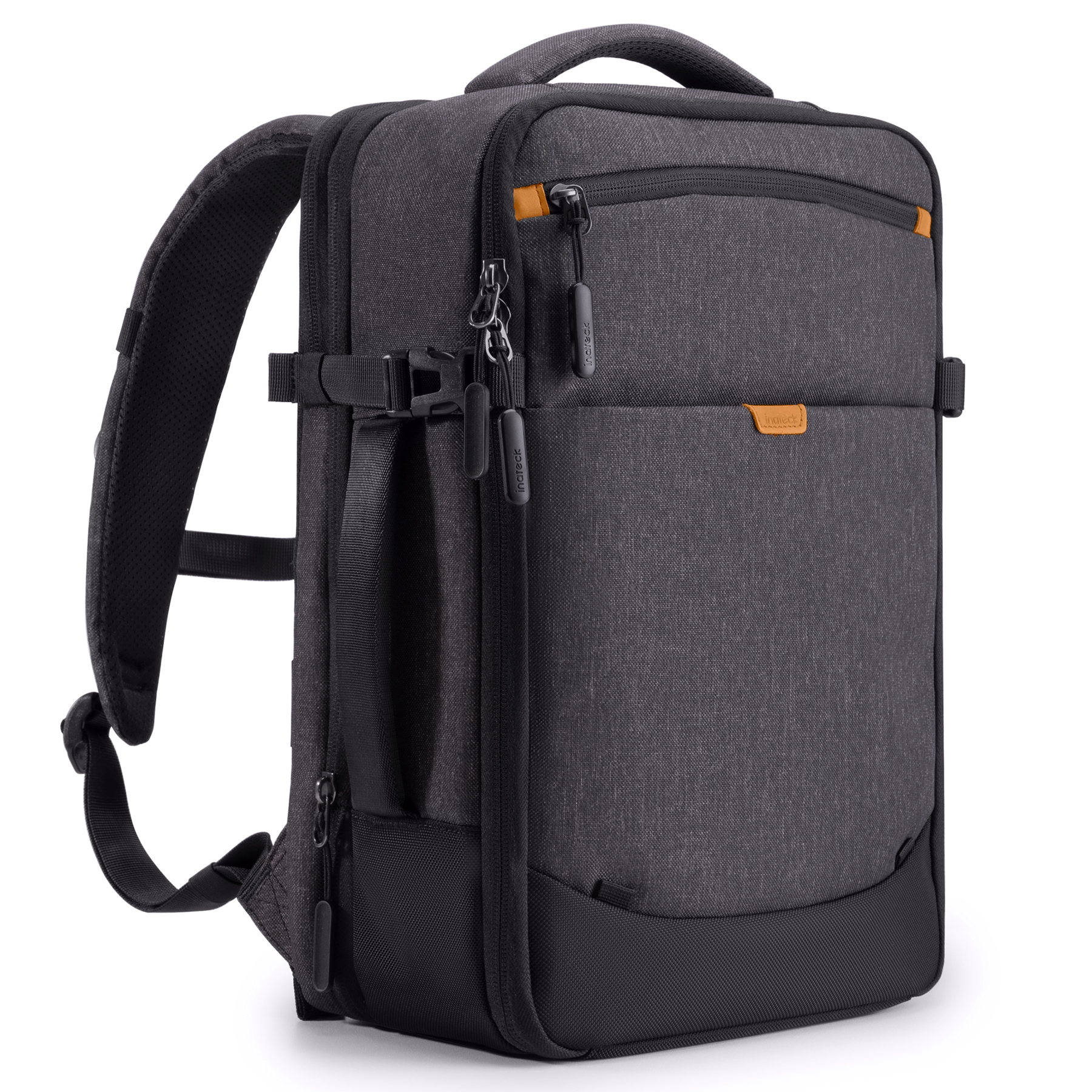 Pendeln für INATECK black, 17-20L, Unisex Rucksack Low-Cost-/Budget-Airlines für 40x25x20, Geschäftsreisen,