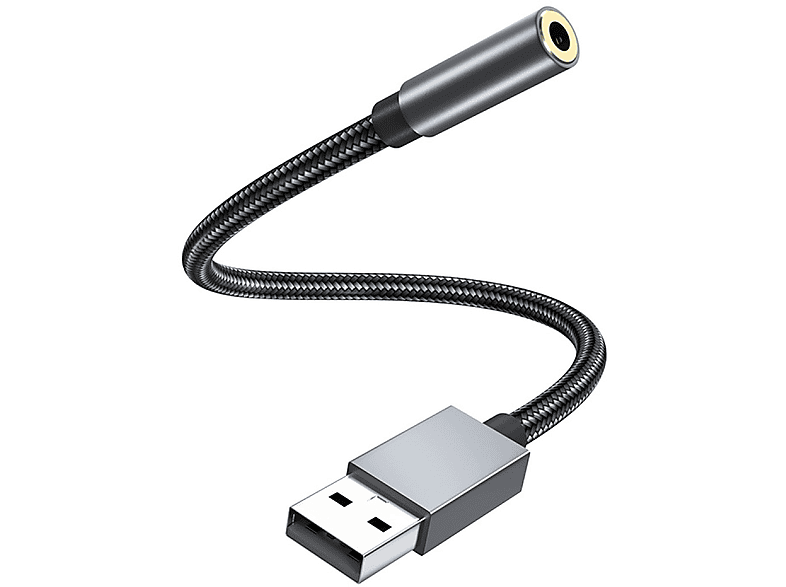 INF USB (Stecker) auf 3,5 mm (Buchse) Audioadapter USB Audio adapter