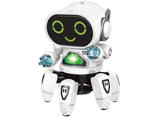 Robótica educativa - SYNTEK Robot Hexápodo Eléctrico Bailarín Niños Juguetes Luces Música Niños Niñas