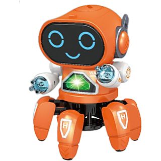 Robótica educativa - SYNTEK Robot Hexápodo Eléctrico Bailarín Niños Juguetes Luces Música Niños Niñas