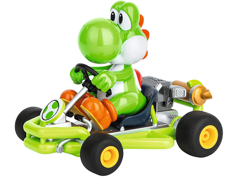 CARRERA RC Mario Kart Pipe Kart Ferngesteuert Yoshi ab 6 Jahren 9 km/h RC-Fahrzeug, Grün | Ferngesteuerte Fahrzeuge