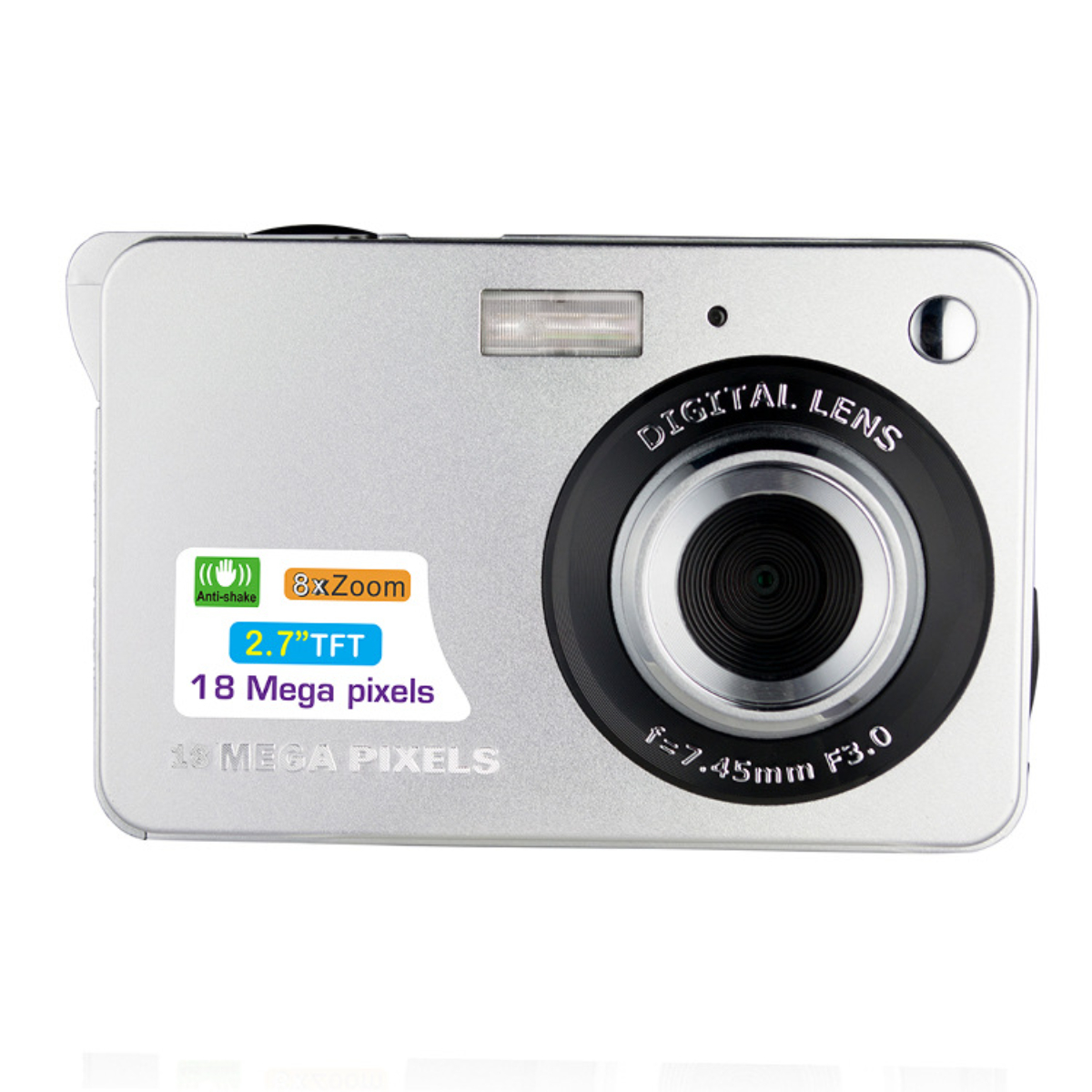 SYNTEK Kamera weiß SLR kleine und Video 18 all-in-one Foto TFT-LCD Digitalkamera Megapixel Digitalkamera weiß