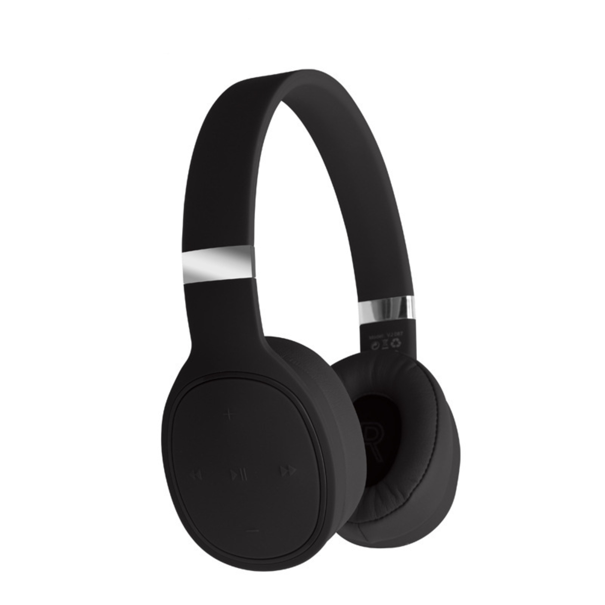 SYNTEK Kopfhörer Schwarz Long Ultra Over-ear Music Headset Life Bluetooth Stirnband Wireless Bluetooth-Kopfhörer Bluetooth Running, schwarz
