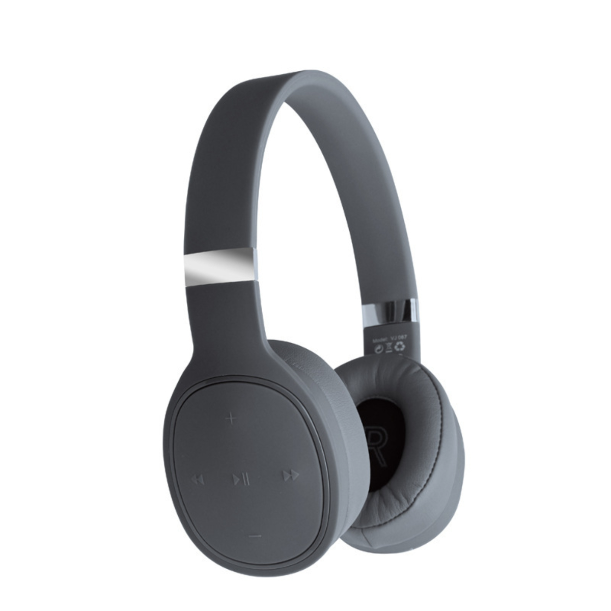 Bluetooth Long Life grau Wireless Ultra Bluetooth Running, Headset Bluetooth-Kopfhörer Stirnband Over-ear SYNTEK Music Kopfhörer Farbe