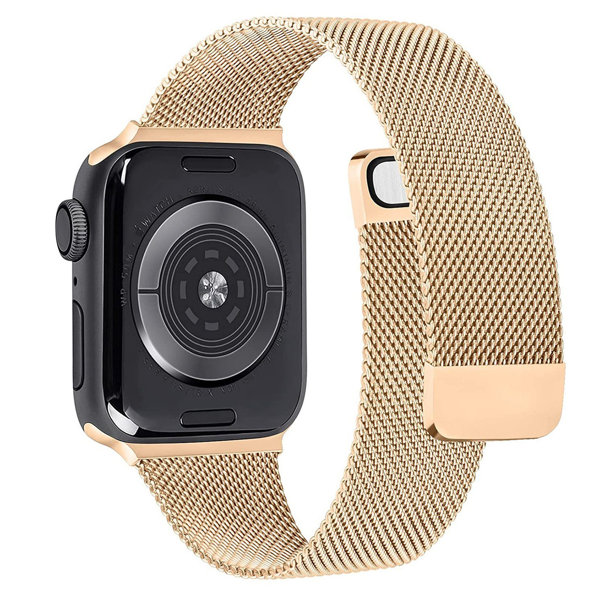 DIIDA Smartwatch-Armband Uhrenarmband,Watch Band,für Apple, Apple 38mm/40mm/41mm, Ersatzarmbänder, Vintage-Gold Watch1-7, Watch