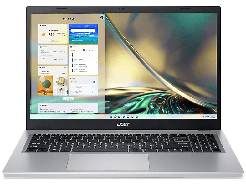 ACER NX.KDEEB.01E, Notebook mit 15,6 Zoll Display, AMD Ryzen™ 5 Prozessor, 16 GB RAM, 1024 GB SSD, Silber