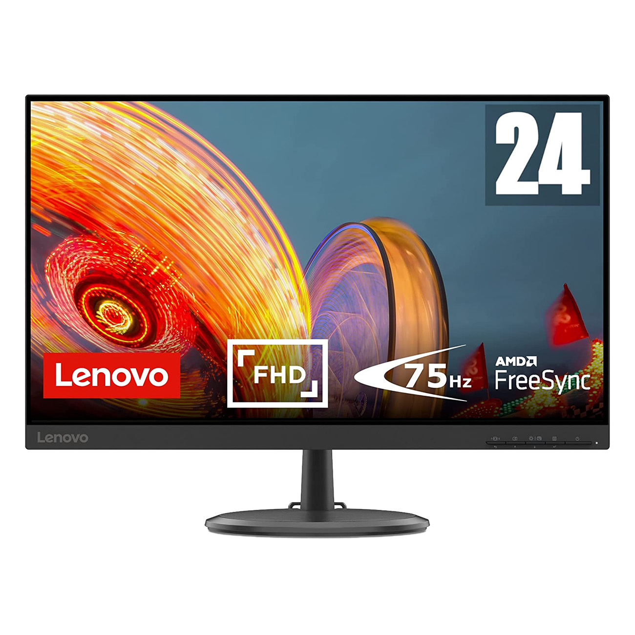 LENOVO D24-20 23,8 Hz Hz (4 (über Monitor 60 nativ) , , 75 Zoll ms Reaktionszeit Full-HD HDMI)