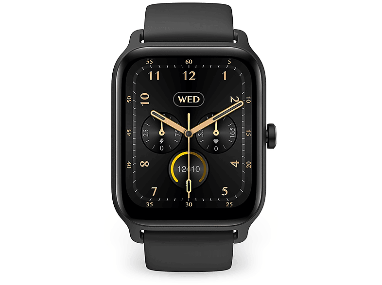 silicone, SWB29 Schwarz Smartwatch PRIXTON