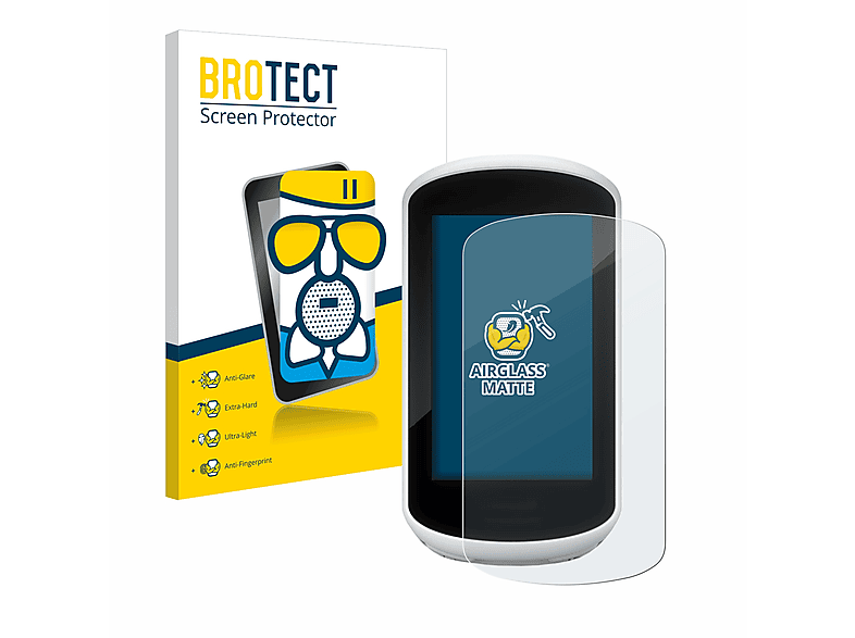 BROTECT Airglass matte 2018) Schutzfolie(für Explore Edge Garmin