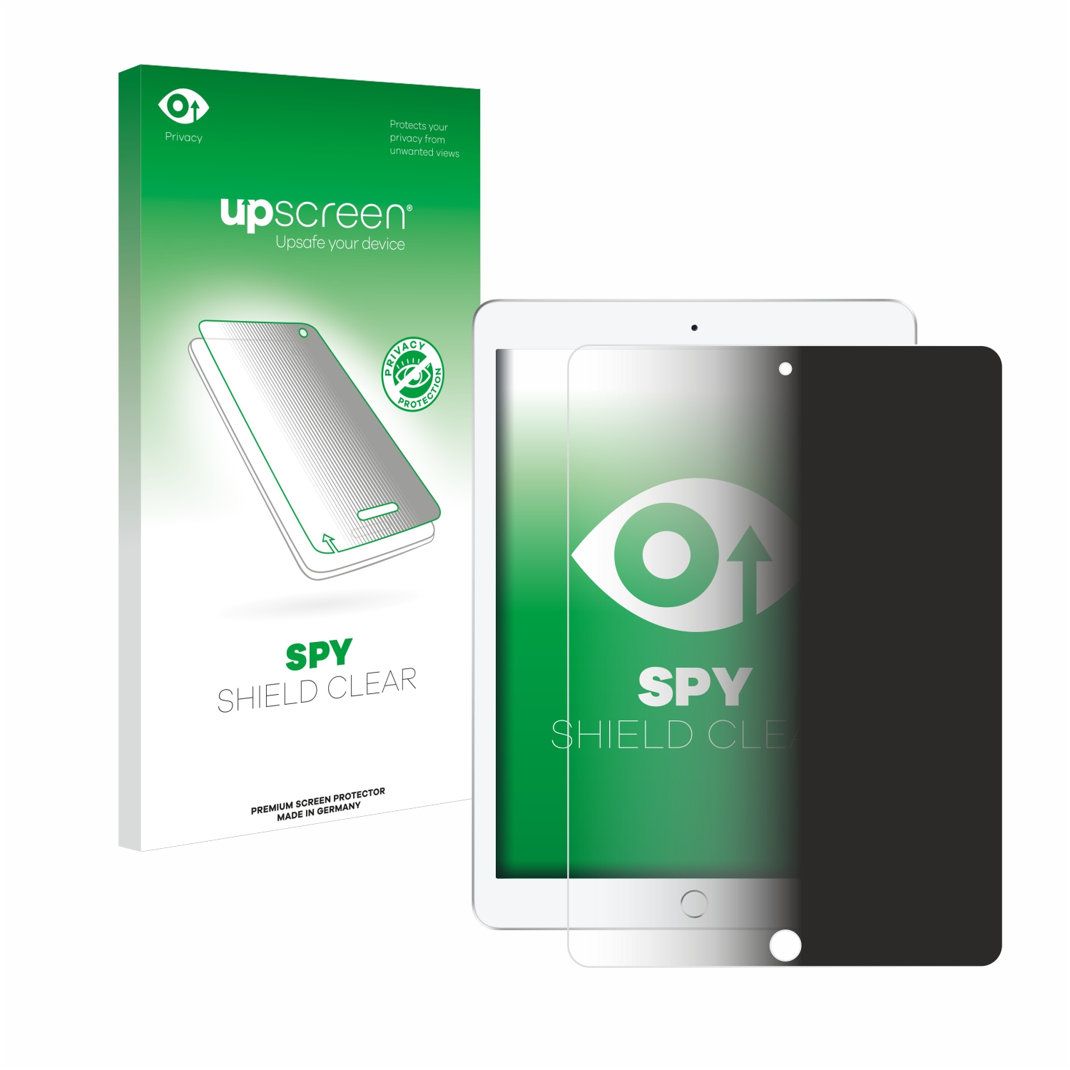 UPSCREEN Anti-Spy Schutzfolie(für Apple iPad 9.7\
