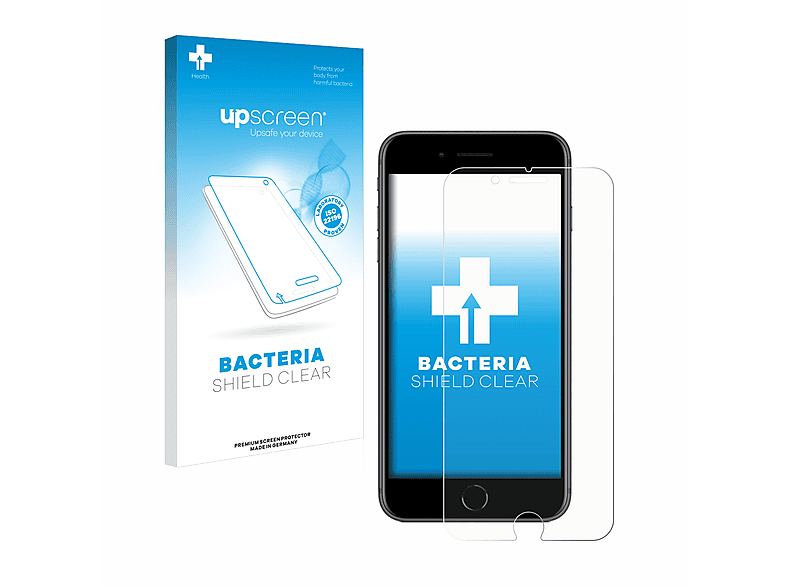 UPSCREEN antibakteriell klare Schutzfolie(für Apple 8 Plus) iPhone