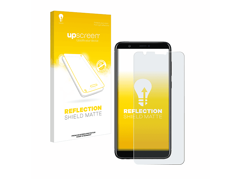 entspiegelt Schutzfolie(für UPSCREEN matte smart Huawei 2018) P