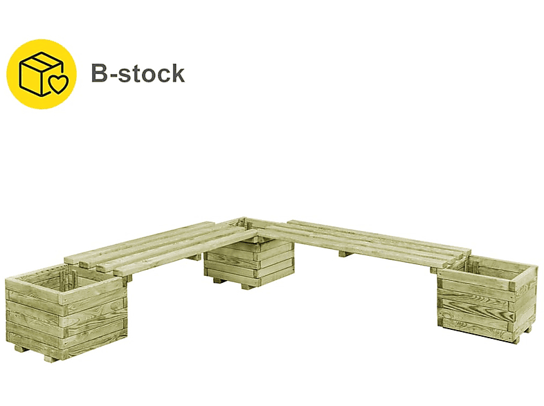 Gartenbank VIDAXL 180174 Kiefernholz